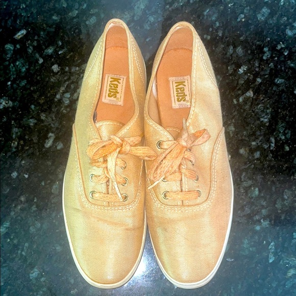 Keds Women's Light Brown Canvas Sneakers - Picture 1 of 3